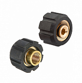 Гайка для профессионального KARCHER HD и HDS, М22внут-1/4внут, 400 bar, латунь